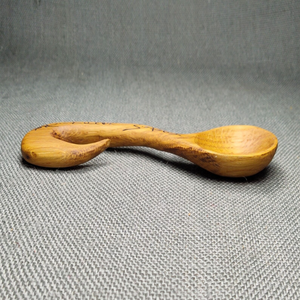 Cuillère à thé en bois écologique, cuillère doseuse à café et sucre faite à la main, manche lisse et durable, outil de cuisine - Product Image 1