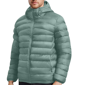 Custom Winter Puffer Bubble <b>Jacket</b> for <b>Men</b> Warm Padded Casual Streetwear Outdoor Coat OEM ODM Private Label Wholesale Suppliers - Product Image 5