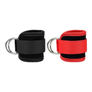 Sangle de cheville élastique de haute qualité avec sangle en D et manchette en néoprène, respirante et réglable, pour un soutien des jambes unisexe - Product Image 1