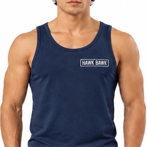 Men's Sleeveless Tank <b>Top</b> <b>And</b> <b>Shorts</b> Two Piece <b>Set</b> Crew Neck Lightweight Fabric Athletic Style Summer <b>Set</b> For Men - Product Image 6