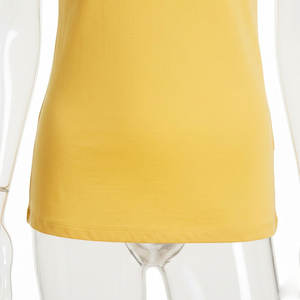 Camisa de Lujo para Mujer, 100% Algodón, Diseño Personalizado, Logotipo OEM, Estilo Henley con Botones, Precio al por Mayor - Product Image 5