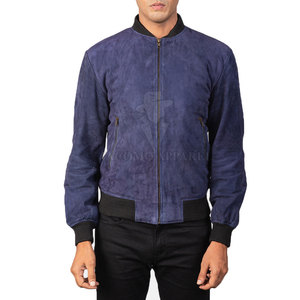 Customizable Outdoor Use Casual Men <b>Suede</b> Leather <b>Jacket</b> Stylish Shirt Collar Design For Everyday Men Fashion - Product Image 2