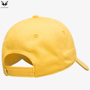 หมวกเบสบอลชายหาดปักลายพระอาทิตย์ตกสีเหลืองสดใสประจำปี 2026 แบบคลาสสิก 6 แผง ราคาขายส่ง รับทำโลโก้ตามสั่ง บริการ OEM ODM - Product Image 5