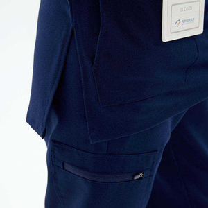 Women's Scrub Jacket Hospital Scrubs Unisex Comfortable Zipper Nursing Jacket Medical Scrubs Jackets - Product Image 3