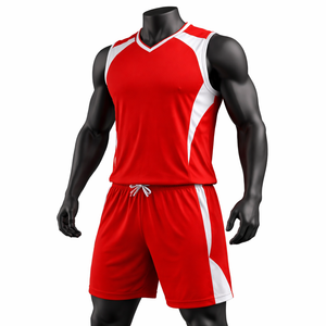 Uniforme de Running Personalizado para Hombre, Conjunto de Camiseta y Pantalones Cortos Sublimados, Ropa Deportiva Transpirable de Secado Rápido, Ropa Atlética OEM - Product Image 3