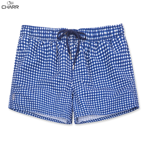 Shorts de bain imprimés confortables pour hommes, shorts décontractés 100% polyester à séchage rapide - Product Image 6