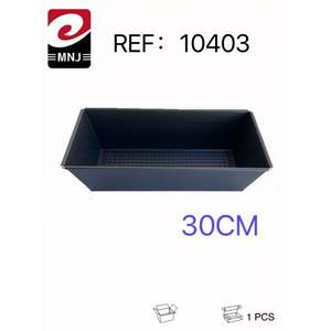 Moule à gâteau noir de 30 cm pour la préparation de délicieuses gourmandises, outil essentiel pour la pâtisserie - Product Image 2