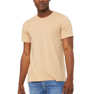 T-shirt unisexe à manches courtes personnalisé avec impression par transfert thermique à bas prix pour hommes - Product Image 3