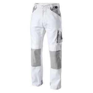 Pantalons de travail blancs pour hommes SUMROOS, sur mesure, de haute qualité, vente en gros, taille personnalisée - Product Image 3