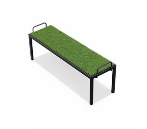 Soporte de Metal para Plantas Apollo 2.O con Césped Verde, Porta Macetas Decorativo para Balcón - Product Image 1