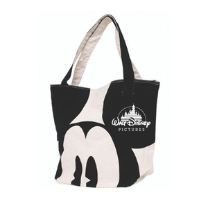 Highly in Demand Reusable Canvas Shopping <b>Bags</b> – <b>Large</b> Capacity Letter Print Tote <b>Bags</b> with Customization Available from India - Product Image 1