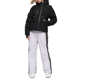 แจ็กเก็ตทรงพองพร้อมฮู้ดสำหรับผู้หญิงเสื้อโค้ทสำหรับฤดูหนาว - Product Image 2