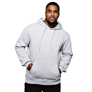 Sudadera con Capucha Personalizada con Logotipo, Deportiva, de Moda, de Alta Calidad, con Patrón Sólido, Lisa, Extra Grande, para Hombre, Tallas Grandes, Mezcla de Algodón - Product Image 6