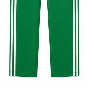 Green And <b>White</b> Women Short Sleeve T Shirt And Straight Leg Pants Lounge <b>Set</b> Custom Casual Two <b>Piece</b> Outfit With Contrast Stripe - Product Image 6