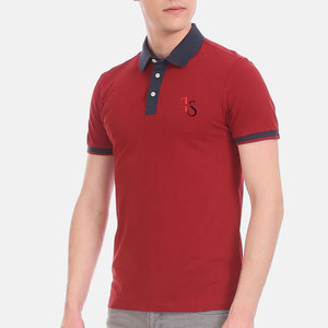เสื้อเชิ้ตแขนสั้นทรงเข้ารูปสำหรับผู้ชาย ผ้าฝ้ายแท้ 100% ระบายอากาศได้ดี สวมใส่สบาย - Product Image 1