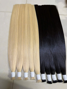 ผมต่อเวียดนามแท้แบบ Remy ขายส่งจำนวนมาก แบบ Super Double Drawn เย็บด้วยเครื่องจักรแบบ Double Weft ทุกสี ราคาพิเศษ-ลดราคาเดือนตุลาคม - Product Image 3