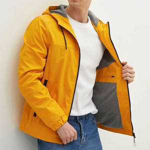 Veste Homme Personnalisée en Polyester Softshell Entièrement Zippée Imperméable Coupe-Vent pour le Sport et la Course, Veste Coupe-Vent Réversible 2026 - Product Image 3