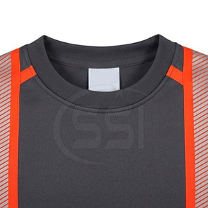 Customized Logo ANSI Class 2 Reflective <b>LED</b> Flash Safety Sweatshirt Workwear for Professional Workers Across Multiple Industries - Product Image 2