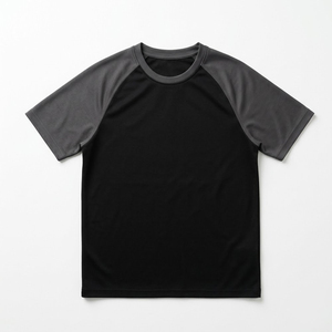 T-shirt de baseball à manches raglan style streetwear, décontracté et sportif, à manches courtes, léger, col rond, pour tous les jours - Product Image 1