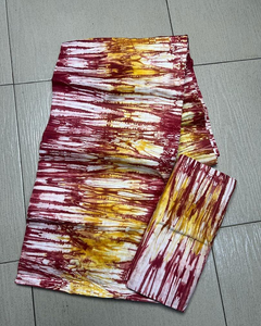 Tissu imprimé africain Ankara 100 % coton, motif hollandais, pour confection de vêtements élégants, quilting et projets DIY – Spécial Mozambique - Product Image 4