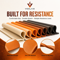 Bandas de Resistencia TPE2080, Bandas Elásticas Anchas para Glúteos, Bandas Gruesas para Entrenamiento de Sentadillas, Dominadas, Levantamiento de Pesas y Ejercicio Físico
