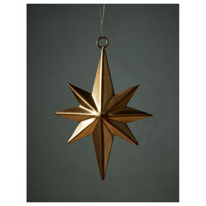 Ornements de Noël suspendus en métal thermolaqué résistant à la rouille - Qualité supérieure, couleur et taille personnalisables, forme écologique - Product Image 3