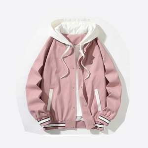 Low MOQ Letterman <b>Jacket</b> Premium Wool Varsity with <b>Leather</b> Sleeves for Fashion Wholesale - Product Image 3
