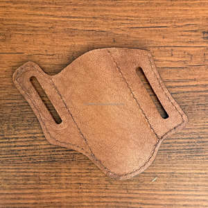 Étui de couteau usiné à la main Portable gaine de couteau en cuir véritable pour couteaux à lame fixe/pliante gaine florale pour ceinture pour unisexe - Product Image 5