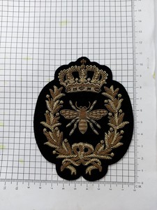 Écussons brodés personnalisés à thermocoller ou à coudre, motif crâne animal, emblème, badge en tissu pour vêtements d'extérieur - Product Image 1