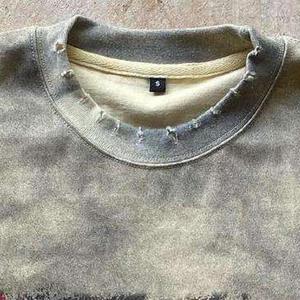 Camiseta de Manga Corta de Algodón para Hombre, Diseño Desgastado, Personalizada, Ajuste Veraniego, con Estampado - Product Image 2