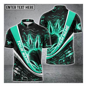 Camisetas de Boliche Personalizadas para Hombre, Jersey de Boliche Personalizado, Camiseta Polo 3D para Hombre, Elegante Camiseta con Nombre Personalizado, Logotipo del Equipo, Rendimiento Masculino - Product Image 5