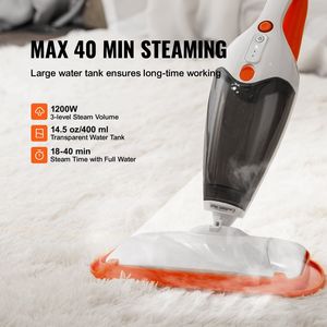 5-in-1 pavimento in legno duro pulitore a vapore Mop 4 testine sostituibili per vari pavimenti duri in ceramica granito marmo Linoleum - Product Image 3