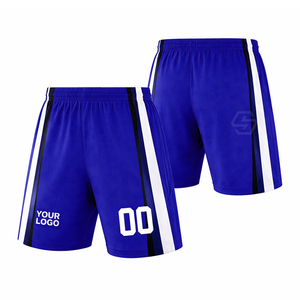New Arrivals High Quality Men's Soccer Shorts <b>100</b>% <b>Polyester</b> Breathable Fabric Quick Dry Fitness Gym Basketball Shorts - Product Image 5