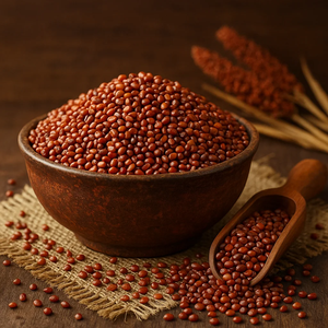 Millet Rouge Sain : Ingrédient Naturel Riche en Nutriments, Idéal pour les Bouillies, les Mélanges de Farine et Diverses Recettes - Product Image 1