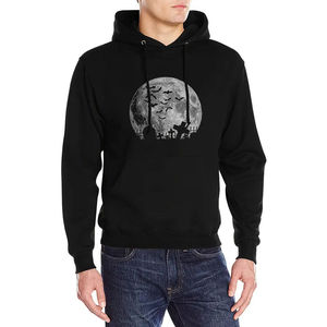 Sweat à capuche surdimensionné en molleton respirant pour homme, en coton sérigraphié écologique, style streetwear, personnalisable, pour l'automne - Product Image 6