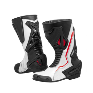 Chaussures de moto en cuir respirantes haute performance pour hommes, personnalisation ODM, antidérapantes, design unique, vente en gros 2026 - Product Image 1
