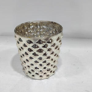 Round <b>Glass</b> Tea Light Holder <b>Heat</b> <b>Resistant</b> Durable High Quality for Home Decoration - Product Image 6