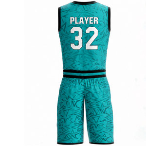 Tenues d'équipe de basketball professionnelles avec une construction légère en polyester, un design entièrement sublimé et une durabilité accrue - Product Image 2