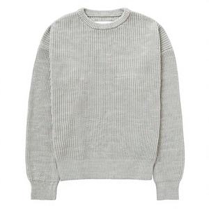 Sudaderas de Punto para Mujer, Mejor Precio, Color Sólido, Cuello Redondo, Manga Larga, Color Personalizado, Venta al por Mayor, Muestra Gratis - Product Image 1