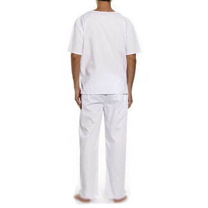 Men’s Hospital Medical Scrub <b>Set</b> Stretch Fabric <b>Doctor</b> Nurse Surgical Uniform Comfortable Workwear Nursing Scrubs - Product Image 6