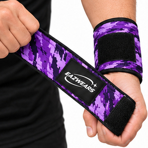Bandes de maintien de poignet sportives personnalisées avec impression par sublimation pour la musculation, l'entraînement physique, vente en gros, marque privée, fournisseur OEM ODM - Product Image 3