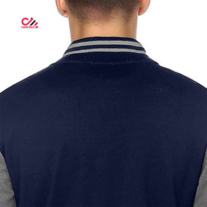 Latest Design New Arrival Wool Varsity Letterman <b>Jacket</b> <b>Leather</b> Sleeves Varsity <b>Jacket</b> for Men Vintage Style Top Quality - Product Image 4
