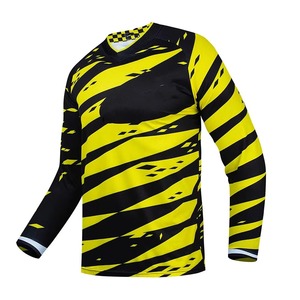 Customize Logo Design Top Quality Motocross Jersey for Sports / Best Sportswear Motorcycle and Motocross Jersey - Product Image 1
