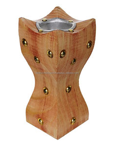 Brûleur d'encens en bois d'acacia naturel de conception unique et brûleur d'encens en bois élégant de meilleure qualité décoration de la maison Falak World Export - Product Image 2