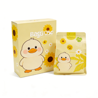 Cajas de Papel Artístico Reciclado a Medida, Resistentes a Olores, para Té de 3.5g, con Bolsas de Mylar, Laminación Brillante/Mate, Recubrimiento UV y Acabado Vanishing