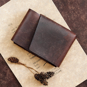 2026 New Trend Stitchless <b>Wallet</b> Ultra Thin Minimalist <b>Card</b> <b>Holder</b> Genuine Leather Seamless <b>Wallet</b> LSSW-0014 - Product Image 2