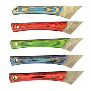 Durable Multi Usage Damascus Steel <b>Blade</b> Outdoor Camping Sheep <b>foot</b> Edge Fixed <b>Blade</b> Knife - Product Image 4