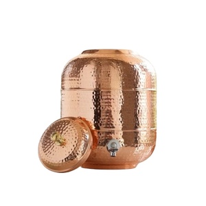 หม้อทองแดงทำจาก100% ที่ทำจากก๊อกเป็นมิตรต่อสิ่งแวดล้อมหม้อทองแดงทุบสำหรับใช้ในบ้านและโรงแรม - Product Image 1