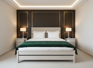 Base de Cama Moderna de Madera Maciza de Mango Premium, Ecológica, Muebles de Madera Artesanales de Calidad para Dormitorio, Directo de Fábrica - Product Image 3