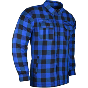Chemise unisexe à manches longues à carreaux avec poches à rabat, col classique, 100 % coton, séchage rapide, noir, blanc, gris, style automne - Product Image 4